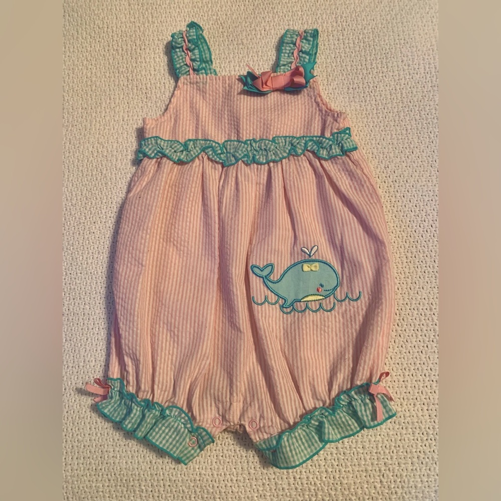 Nursery Rhymes Girls Bubble. Excellent Condition. Size 12 months